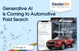 Generative AI is Coming to Automotive Paid Search