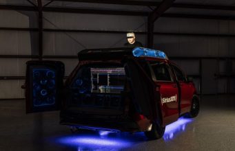 Awesome Toyota Sienna Remix Swagger Wagon Features 60 Speakers, HDTV & Turntables