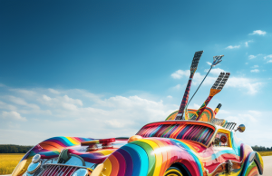 We Brought Kids’ Dream Cars to Life With AI Art