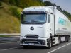 Pictures of the new all-electric Mercedes eActros 600 lorry