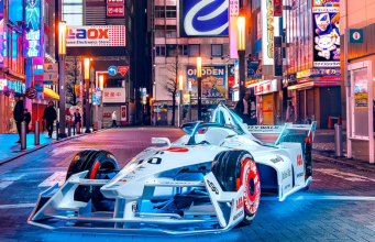Liberty Walk Formula E Car Celebrates First Ever Tokyo e-Prix