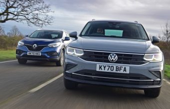 Volkswagen Tiguan vs Renault Kadjar: is petrol or diesel better in a used family SUV?