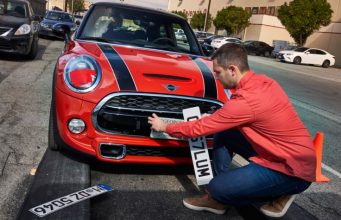 Can you put a private plate on a lease car?