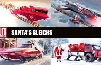 Santa’s sleigh by the world’s top car designers – pictures