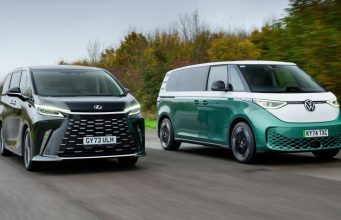 Volkswagen ID. Buzz LWB and Lexus LM – pictures