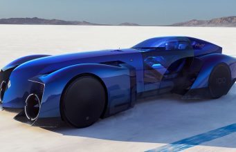 Single-seat Renault Filante Record 2025 is the French brand’s most outrageous EV yet