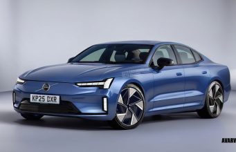 New Volvo ES90 electric saloon gearing up for 5 March reveal