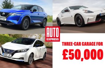 Three-car garage: Nissan Qashqai, Leaf and 370Z Nismo for the price of a top-spec Ariya