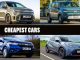 Cheapest cars to buy 2025