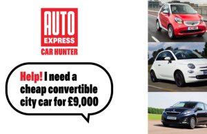 Used Car Hunter: cheap convertible city cars for £9,000
