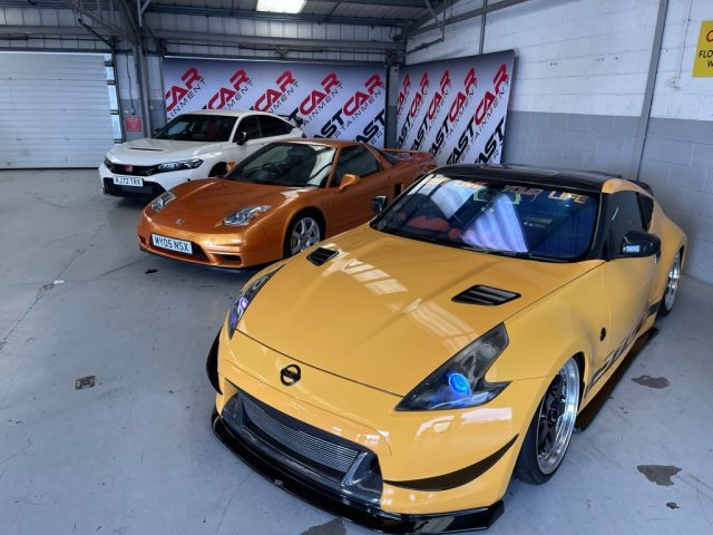 Night Racer in Pole Position at TRAX: Official Sponsor of the Fast Car Paddock