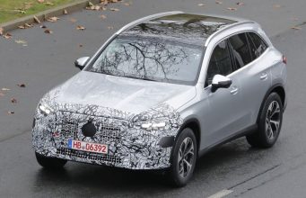 New Mercedes GLC facelift spotted: design and tech upgrades due in 2026