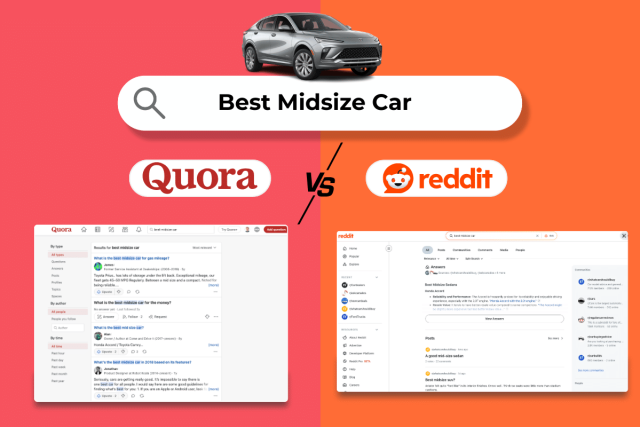 Quora vs Reddit for Automotive Marketing: Platform Comparison Guide
