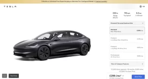 Tesla Model 3 Standard Launches in UK: Price Drop as RWD Model is Replaced