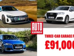 Three-car garage: hot Audi RS 3, SQ7 and e-tron GT for £91,000