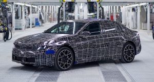 New BMW i3 seen in official images: electric 3 Series reveal draws near