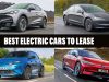 Best electric cars to lease 2026