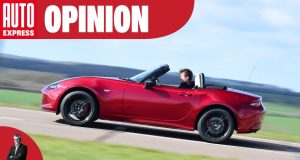 Driving a convertible car is one of the joys of life, even in the UK