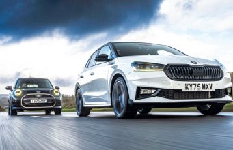 Skoda Fabia 130 and MINI Cooper S – pictures