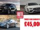 Three-car garage: used Kia Sportage, Mercedes CLA and Tesla Model S for £45,000