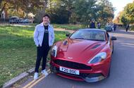 I arrived in the UK with a bike – now I own a £225k Aston