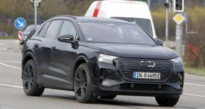 Audi Q4 e-tron seen with sleeker design ahead of forthcoming 2026 refresh