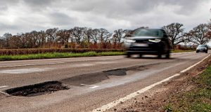 Pothole breakdowns triple as rainy start to 2026 makes UK’s bad roads worse
