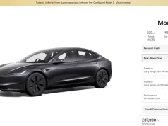 Tesla UK Prices March 1st 2026