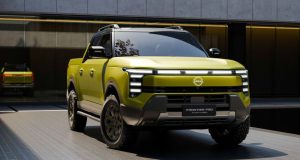 New Nissan Frontier Pro hybrid pick-up truck – pictures