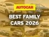 The best family cars – driven, rated and ranked