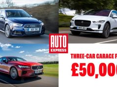Three-car garage: Audi S3, Jaguar I-Pace and Volvo S80 for less than £50k