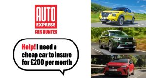 Car Hunter: cars under £200 a month that’ll be peanuts to insure